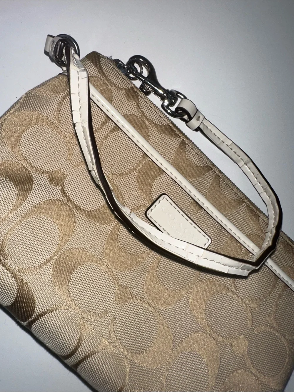 Coach signature canvas